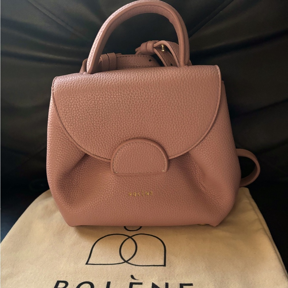 🌸POLENE BLUSH SATCHEL CROSSBODY PURSE🌸